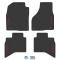 FlexTread 12-18 Dodge Ram 1500 Quad Cab/19-24 Dodge Ram 1500 Classic Quad Cab (4 pc) w/ Lonestar Logo NGTT12057