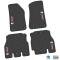 FlexTread 18-24 Jeep Wrangler JLU 4Dr Floor Mats (4pc) w/ JEEP Wave Logo NGTT07052