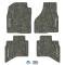 FlexTread 12-18 Dodge Ram 1500 Quad Cab/19-24 Dodge Ram 1500 Classic Quad Cab (4 pc) w/ Laramie Logo NGTT12056