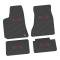 FlexTread 06-10 Dodge Charger RWD Floor Mats (4pc) w/ R/T (06-14) Logo - Black / NGCV58032