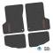 FlexTread 97-06 Jeep Wrangler TJ & LJ Floor Mats (4pc) w/ Wrangler Logo NGTT44046