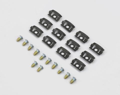 Detroit Muscle Technologies Mopar A Body 70-76 Duster Demon Rear Window Reveal Trim Clip Set ADU6876TC02-C8026
