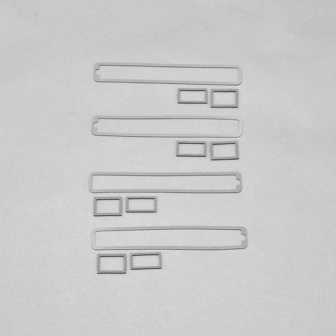 Detroit Muscle Technologies Mopar E Body 70 71 Barracuda Side Marker Light Gaskets ECU7071SM01