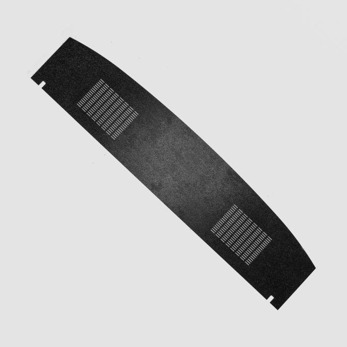 Detroit Muscle Technologies Mopar E Body 70-74 Challenger ABS PLASTIC Package Tray - SPEAKER CUTOUTS ECH7074PT02-ABS