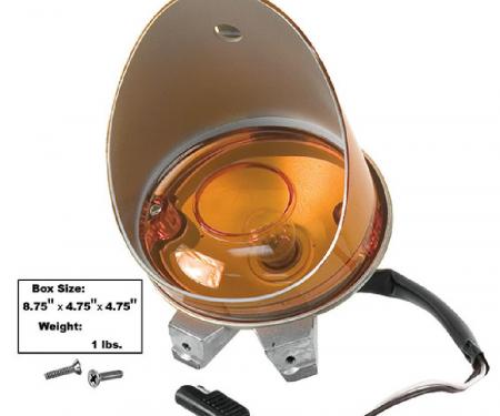 Challenger Parking Lamp Assembly, Left, 1970-1974