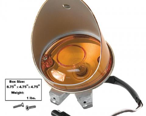 Challenger Parking Lamp Assembly, Right, 1970-1974