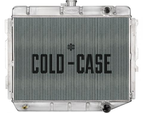 Cold Case Radiators 66-74 Mopar 17x26 A,B,C,E Body Hemi Swap Performance Aluminum Radiator MT MOP750-5