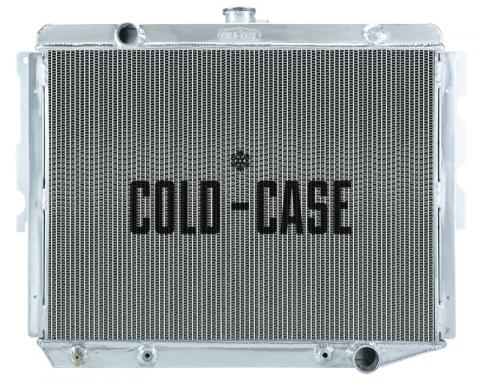 Cold Case Radiators 74-78 Mopar C-Body BB 28 Inch Aluminum Performance Radiator MOP758A-5