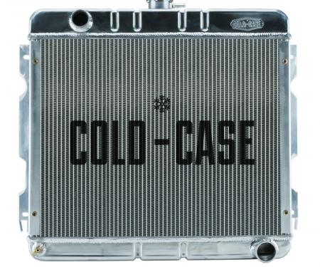 Cold Case Radiators 70-72 A,B Body SB Aluminum Performance Radiator MT 17x22 Inch MOP755