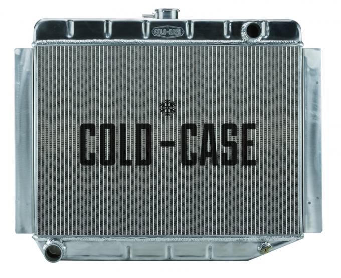 Cold Case Radiators 70-74 E Body Challenger Aluminum Performance Radiator MT 17x26 Inch MOP754