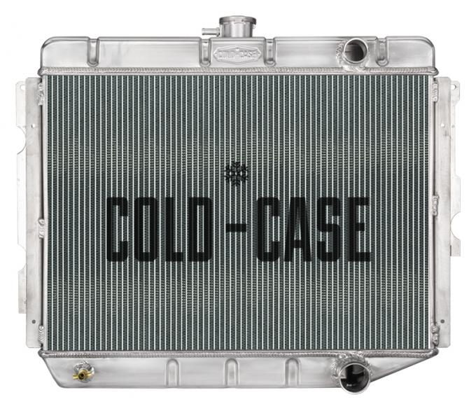 Cold Case Radiators 66-74 Mopar 17x26 A,B,C,E Body Hemi Swap Performance Aluminum Radiator MT MOP750-5