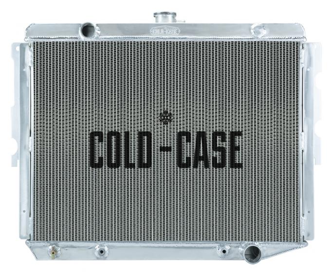 Cold Case Radiators 74-78 Mopar C-Body BB 28 Inch Aluminum Performance Radiator MOP758A-5