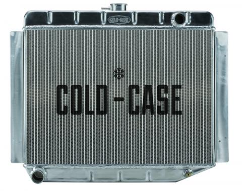 Cold Case Radiators 70-74 E Body Challenger Aluminum Performance Radiator MT 17x26 Inch MOP754