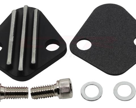 CFR Performance 1921-2026 GM/Mopar/Ford Zinc Alloy Fuel Pump Block Off Plate HZ-6012-3