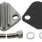 CFR Performance 1921-2026 GM/Mopar/Ford Zinc Alloy Fuel Pump Block Off Plate HZ-6012-3