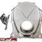 CFR Performance Chrysler-Mopar Big Block 383-440 Steel Timing Chain Cover W/ Timing Tab - Chrome HZ-9392-C-KIT