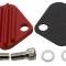 CFR Performance 1921-2026 GM/Mopar/Ford Zinc Alloy Fuel Pump Block Off Plate HZ-6012-3