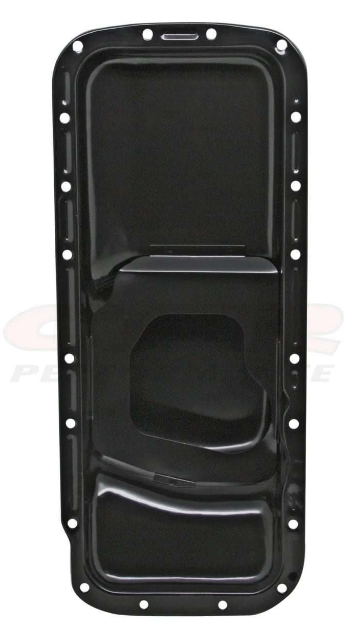 CFR Performance Steel Oil Pan - Fits 1967-1987 Chrysler/Mopar BB 361 383 400 413 440 & HEMI 426 Engines - Rear Sump, 5-Quart Capacity HZ-9496