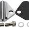 CFR Performance 1921-2026 GM/Mopar/Ford Zinc Alloy Fuel Pump Block Off Plate HZ-6012-3