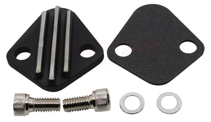 CFR Performance 1921-2026 GM/Mopar/Ford Zinc Alloy Fuel Pump Block Off Plate HZ-6012-3