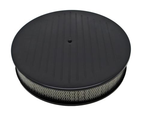 CFR Performance 1930-2027 GM/Ford/Mopar 14" Round Aluminum Air Cleaner - Ball Milled HZ-6801-1