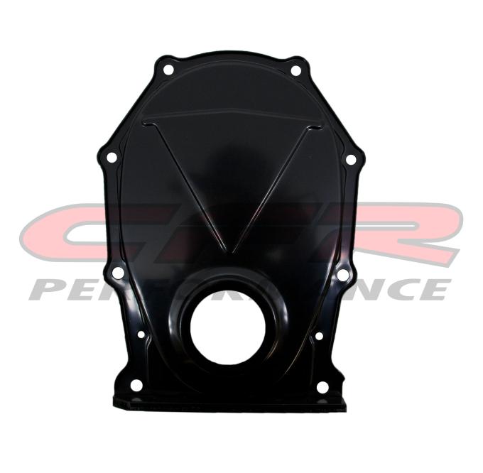 CFR Performance Chrysler-Mopar Big Block 383-440 Steel Timing Chain Cover - EDP Black HZ-9392-PBK
