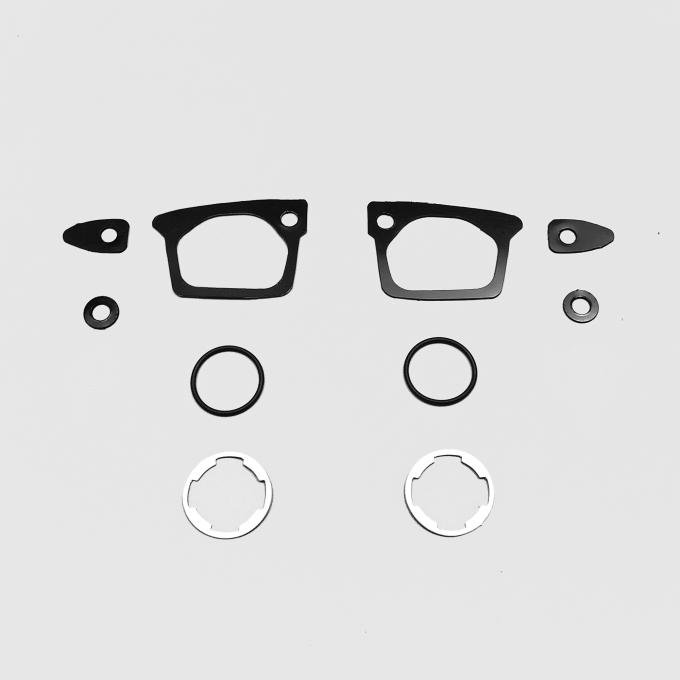 Detroit Muscle Technologies Mopar B Body 66-67 Door Handle & Lock Gaskets BXX6667DH02
