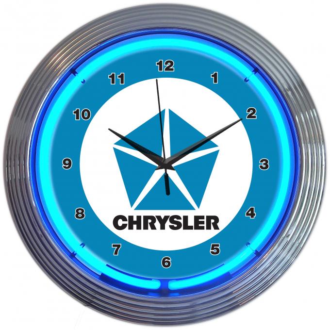 Neonetics Neon Clocks, Chrysler Pentastar Neon Clock