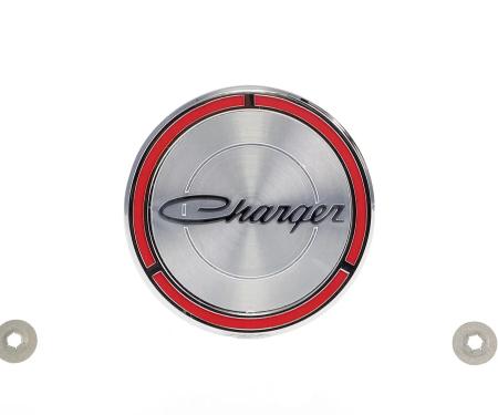 AMD Upper Door Pad Emblem, "Charger", 70 Dodge Charger T-MP5611