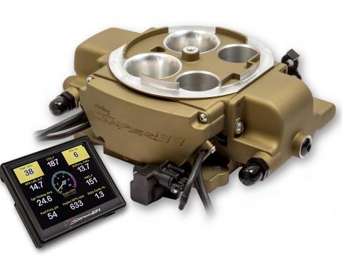 Holly Sniper EFI Holley Rochester™ Quadrajet® (Q-Jet™), Classic Gold 550-869