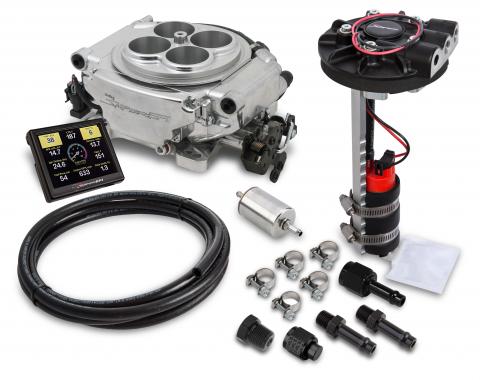 Holly Sniper EFI Holley Returnless Master Kit, Shiny 550-510D