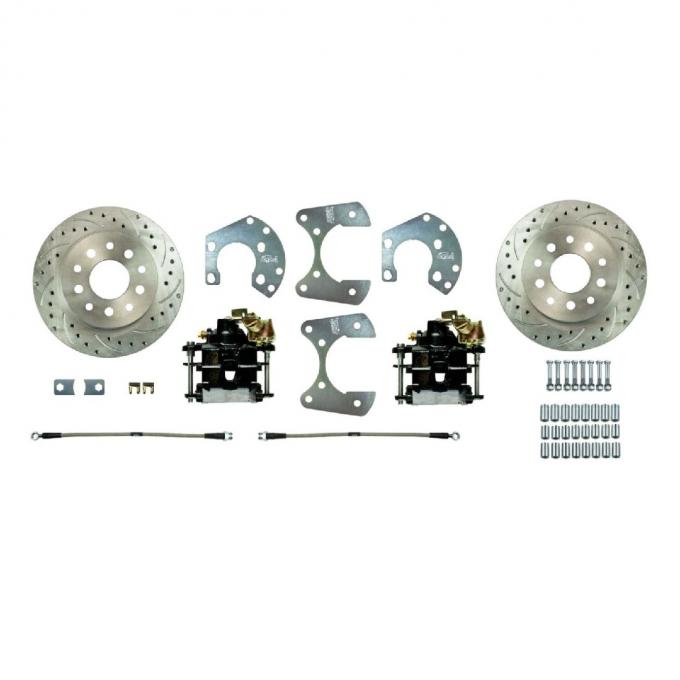 Right Stuff Ford 8.8" Rear End W/5-Lug Axles, Street Series Rear Disc Brake Conversion Kit ZDCRDM3S