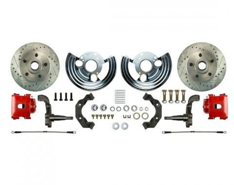 Right Stuff 1962-72 Mopar B/E-Body, "At The Wheel" Front Disc Brake Conversion Kit MDC62WKCZ