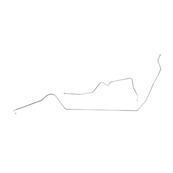 Right Stuff 1970 AMC Rebel, Pre-Bent OE Steel Front To Rear Fuel Line JGL7004