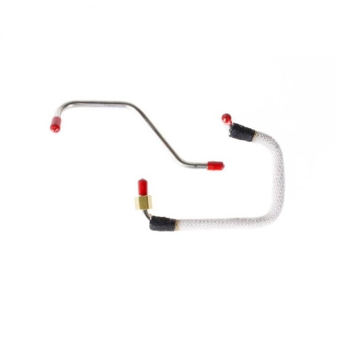 Right Stuff 1967-69 AMC W/V8, Pre-Bent OE Steel Choke Riser Bleed Line JCH6701