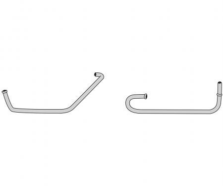 Right Stuff 1961-63 AMC W/Auto Trans, Pre-Bent Stainless Steel Choke Control Tube JCH6101S