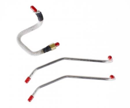 Right Stuff 1970-71 AMC W/V8, Pre-Bent OE Steel Choke Riser Bleed Line JCH7004