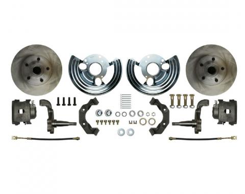 Right Stuff 1962-72 Mopar B/E-Body, "At The Wheel" Front Disc Brake Conversion Kit MDC62WKC