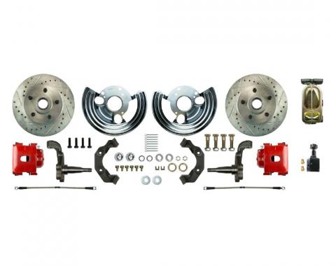 Right Stuff 1962-74 Mopar B/E-Body, Front Manual Disc Brake Conversion Kit MDC62SDZ