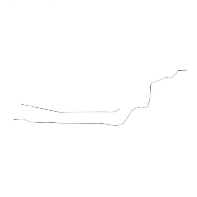 Right Stuff 1969-71 Mopar C-Body Convt, Pre-Bent OE Steel Front To Rear Fuel Line HGL6902