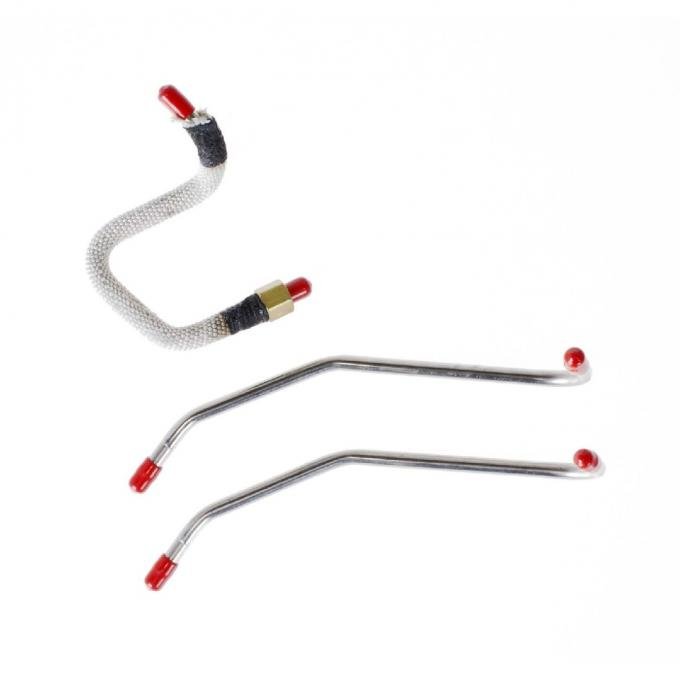 Right Stuff 1970-71 AMC W/V8, Pre-Bent OE Steel Choke Riser Bleed Line JCH7004