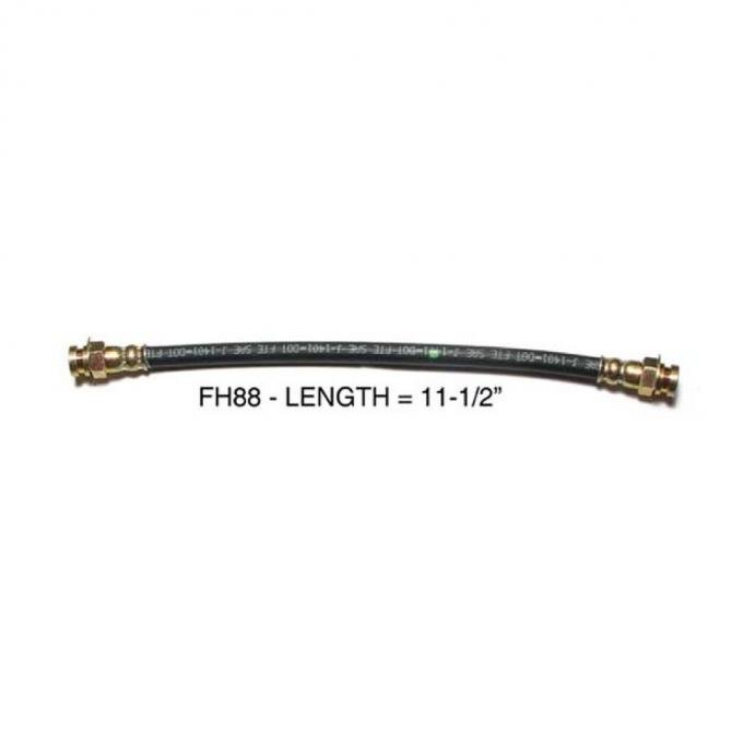 Right Stuff Dodge, Plymouth Brake Hydraulic Hose , Front FH88