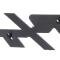 AMD Hood Scoop Side Emblem, R/T with Mounting Studs, LH or RH, 70 Dodge Charger T-MP6050