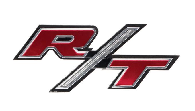 AMD Hood Scoop Side Emblem, R/T with Mounting Studs, LH or RH, 70 Dodge Charger T-MP6050
