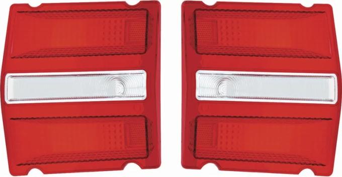 AMD Tail Lamp Lenses LH/RH Pair, 68 Dart K-MA2081