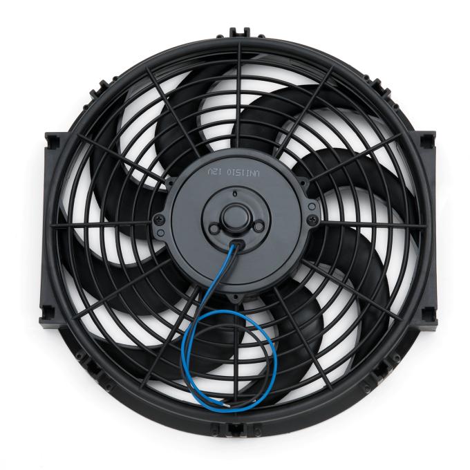 Proform Electric Radiator Fan, Universal High Perf. S-Blade Model, 12 Inch, 1200CFM 67013
