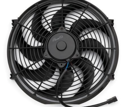 Proform Electric Radiator Fan, Universal High Perf. S-Blade Model, 14 Inch, 1650CFM 67018