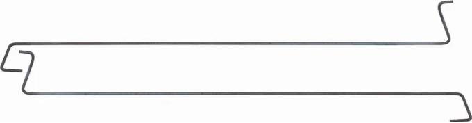 AMD Trunk Lid Torque Rods, 2 Piece Set, 68-69 Dodge B-Body (Hardtop) K-2838620