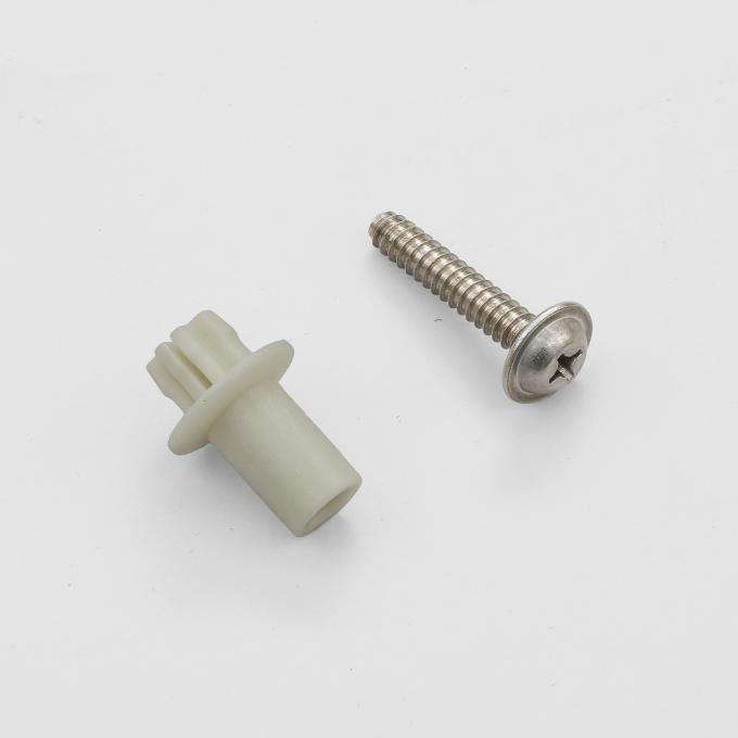 Detroit Muscle Technologies Mopar B Body 71-74 Door & E 70-74 Quarter Window Glass Up Stop Bumper & SCREW - LONG 1.25" CHR2965900-SCREW