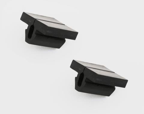Detroit Muscle Technologies Mopar B Body 68-70 2DHT Quarter Window Down Stop Bumper PAIR CHR2901603-2